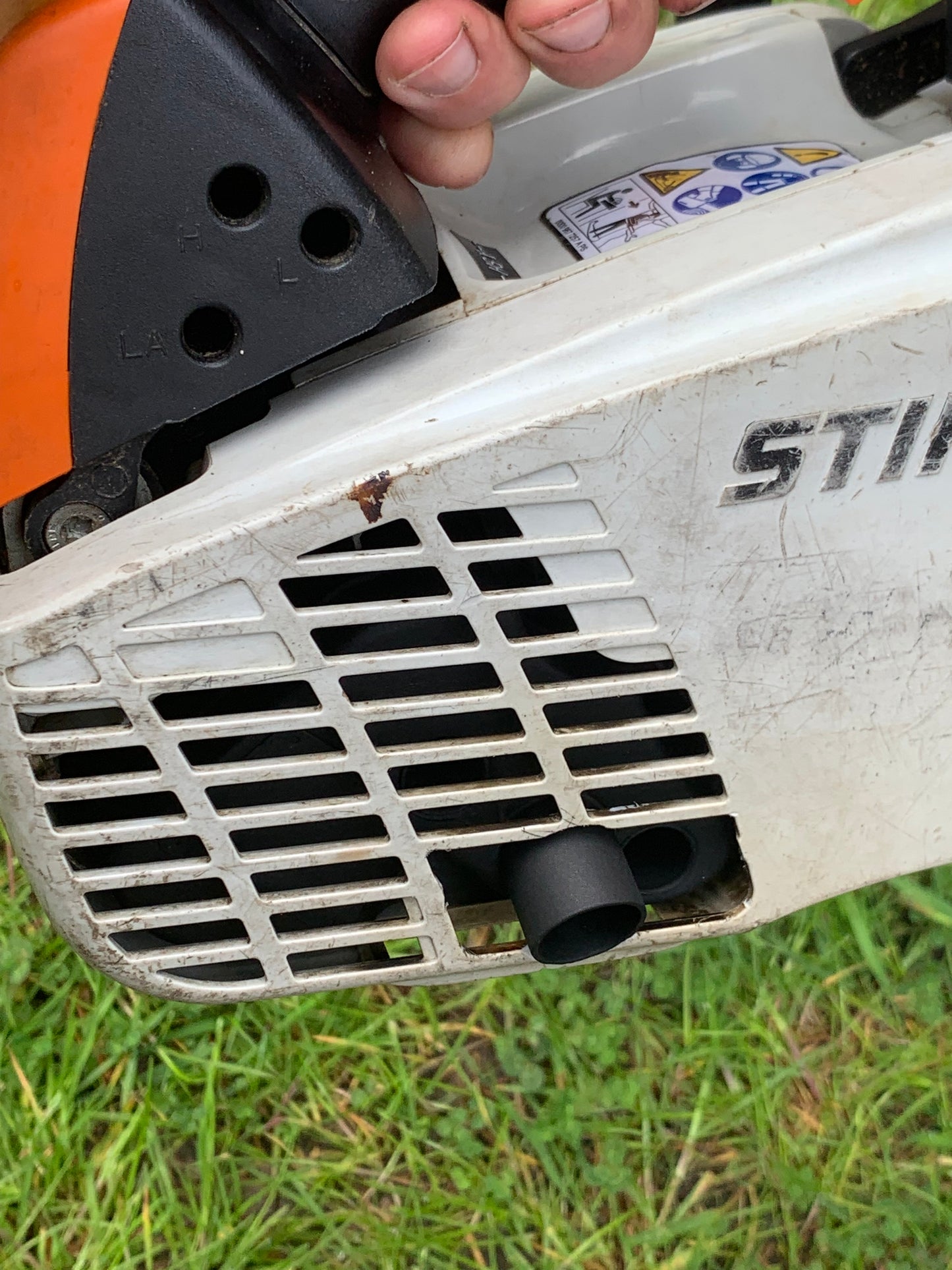 Modified Muffler for Stihl MS194t