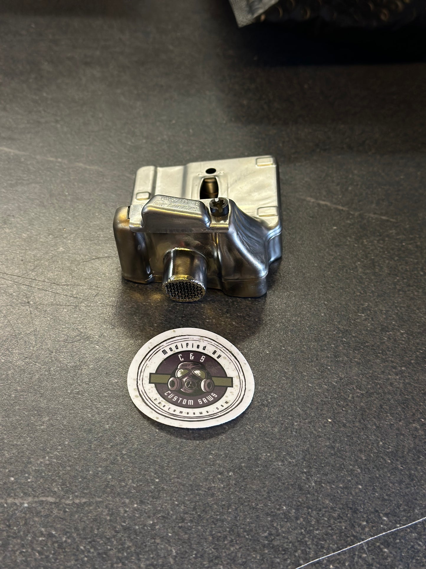 Modified Muffler for Stihl MS151t